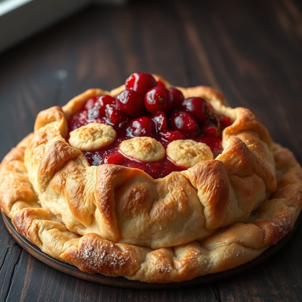 Vişneli Galette tarifi görseli - 6 kişilik, 502 TL maliyet