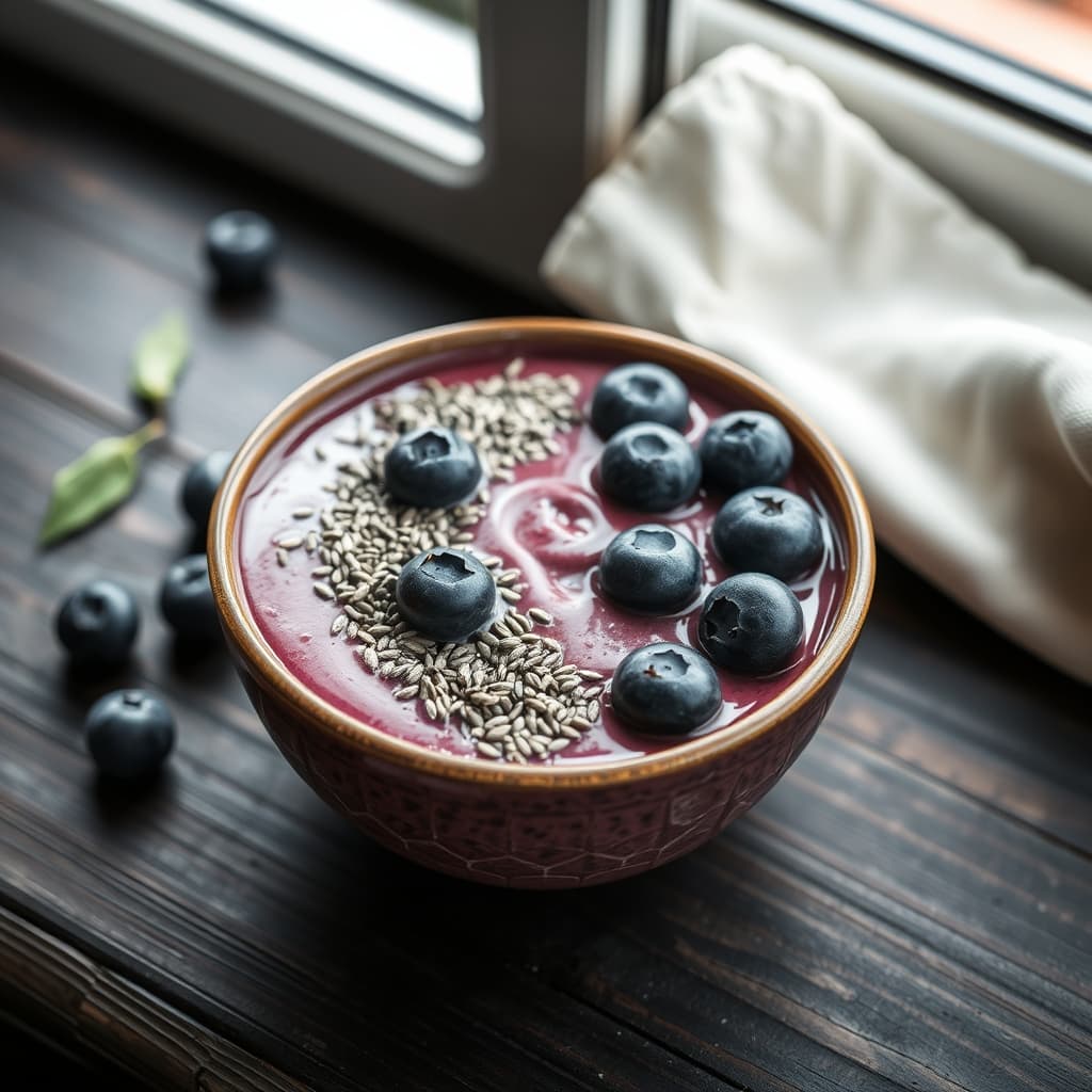 Chialı Smoothie Bowl tarifi görseli - 1 kişilik, 203 TL maliyet