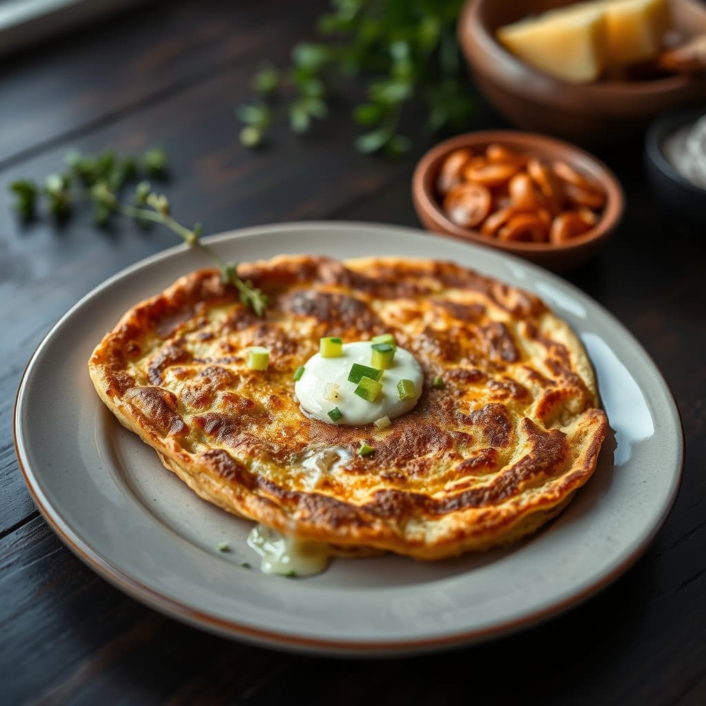 Patatesli Pancake tarifi görseli - 15 kişilik, 123 TL maliyet