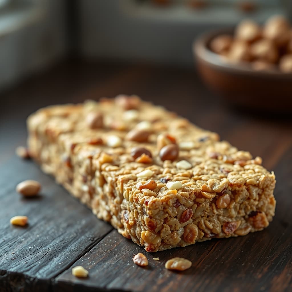 Ev Yapımı Granola Bar tarifi görseli - 12 kişilik, 313 TL maliyet