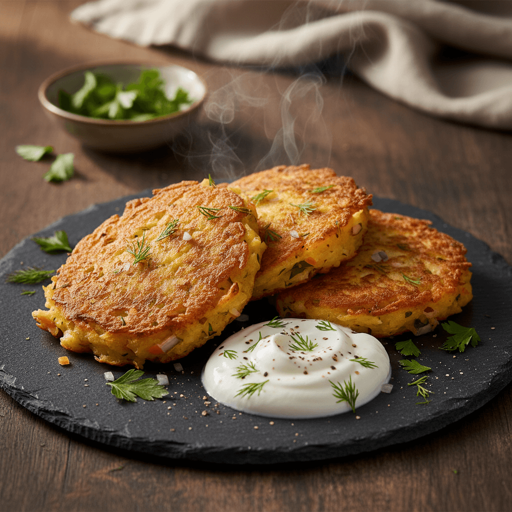 Fırında Patates Pankek tarifi görseli - 2 kişilik, 61 TL maliyet