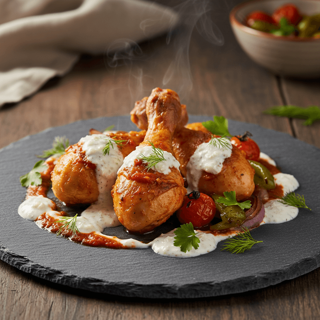 Fırında Soslu Tavuk Baget tarifi görseli - 2 kişilik, 93 TL maliyet