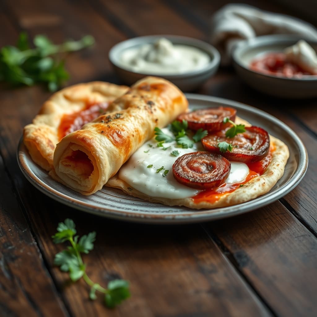 Pizza Rolls tarifi görseli - 12 kişilik, 667 TL maliyet