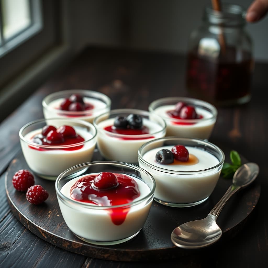 Panna Cotta tarifi görseli - 4 kişilik, 153 TL maliyet