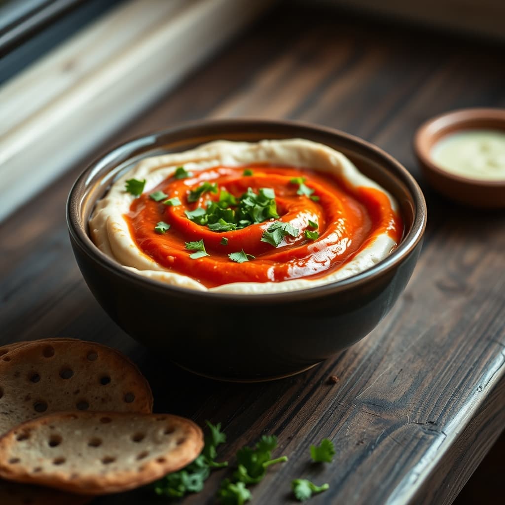 Köz Biberli Humus tarifi görseli - 2 kişilik, 52 TL maliyet