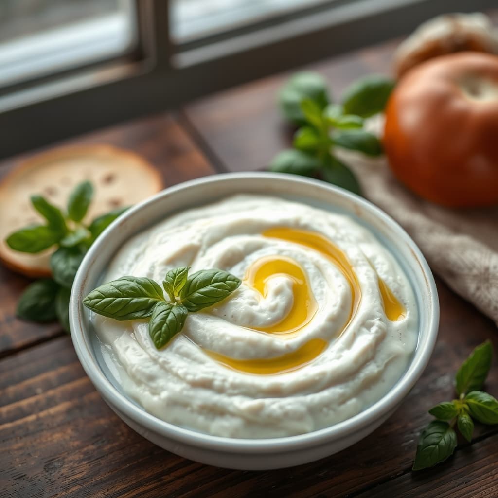 Taze Fesleğenli Haydari tarifi görseli - 2 kişilik, 61 TL maliyet
