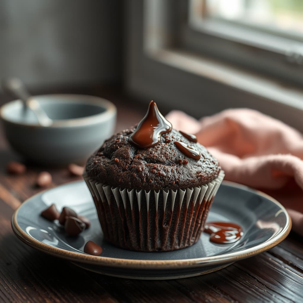 Çikolatalı Muffin tarifi görseli - 12 kişilik, 128 TL maliyet