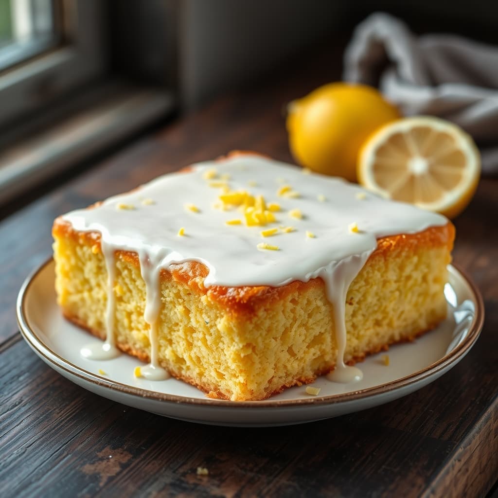Limonlu Kek tarifi görseli - 8 kişilik, 178 TL maliyet
