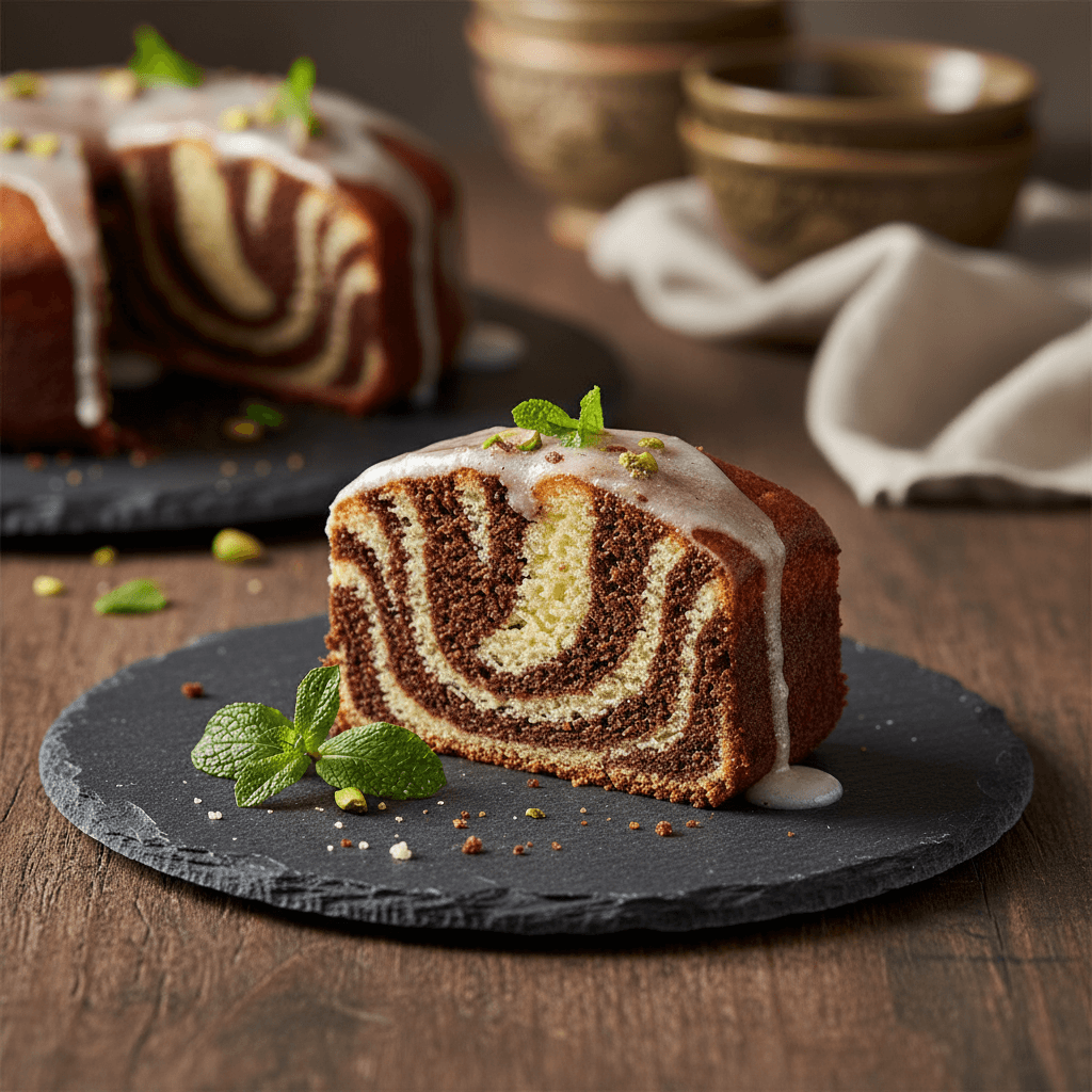 Sodalı Zebra Kek tarifi görseli - 8 kişilik, 144 TL maliyet