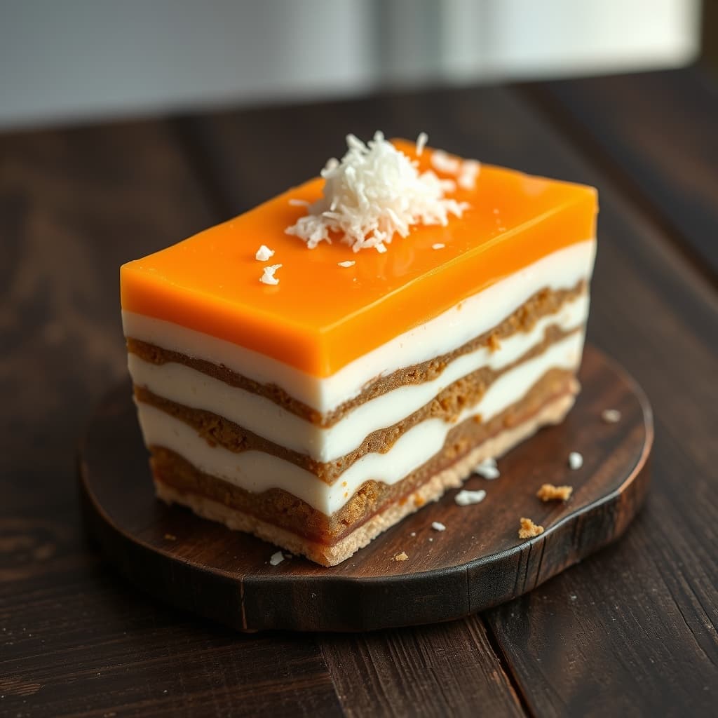 Üç Renkli Tatlı tarifi görseli - 6 kişilik, 68 TL maliyet