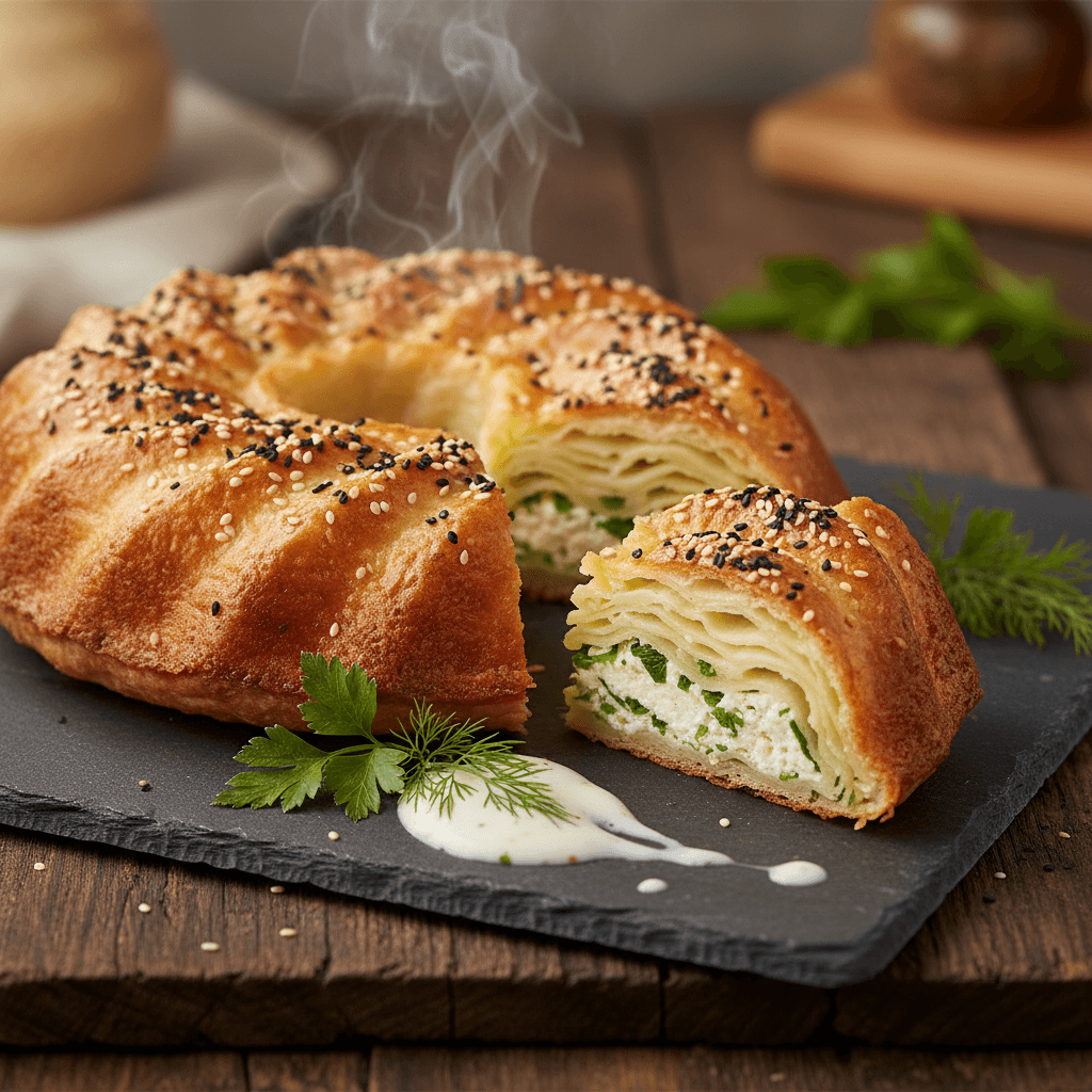 Kek Kalıbında Kolay Su Böreği tarifi görseli - 6 kişilik, 217 TL maliyet