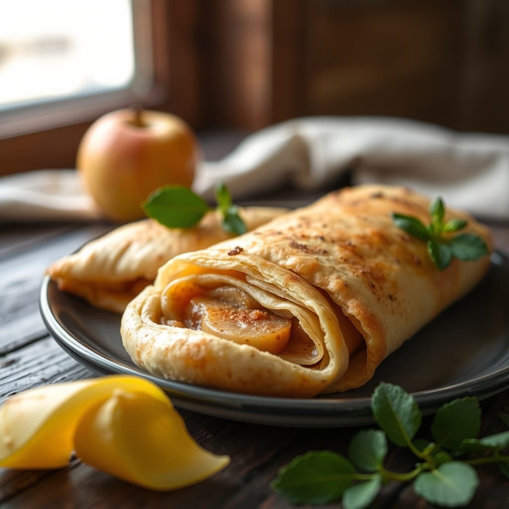 Elmalı Tarçınlı Rulo Pasta tarifi görseli - 6 kişilik, 165 TL maliyet