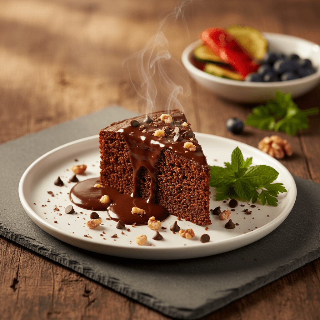 Çikolata Soslu Kakaolu Kek tarifi görseli - 6 kişilik, 213 TL maliyet