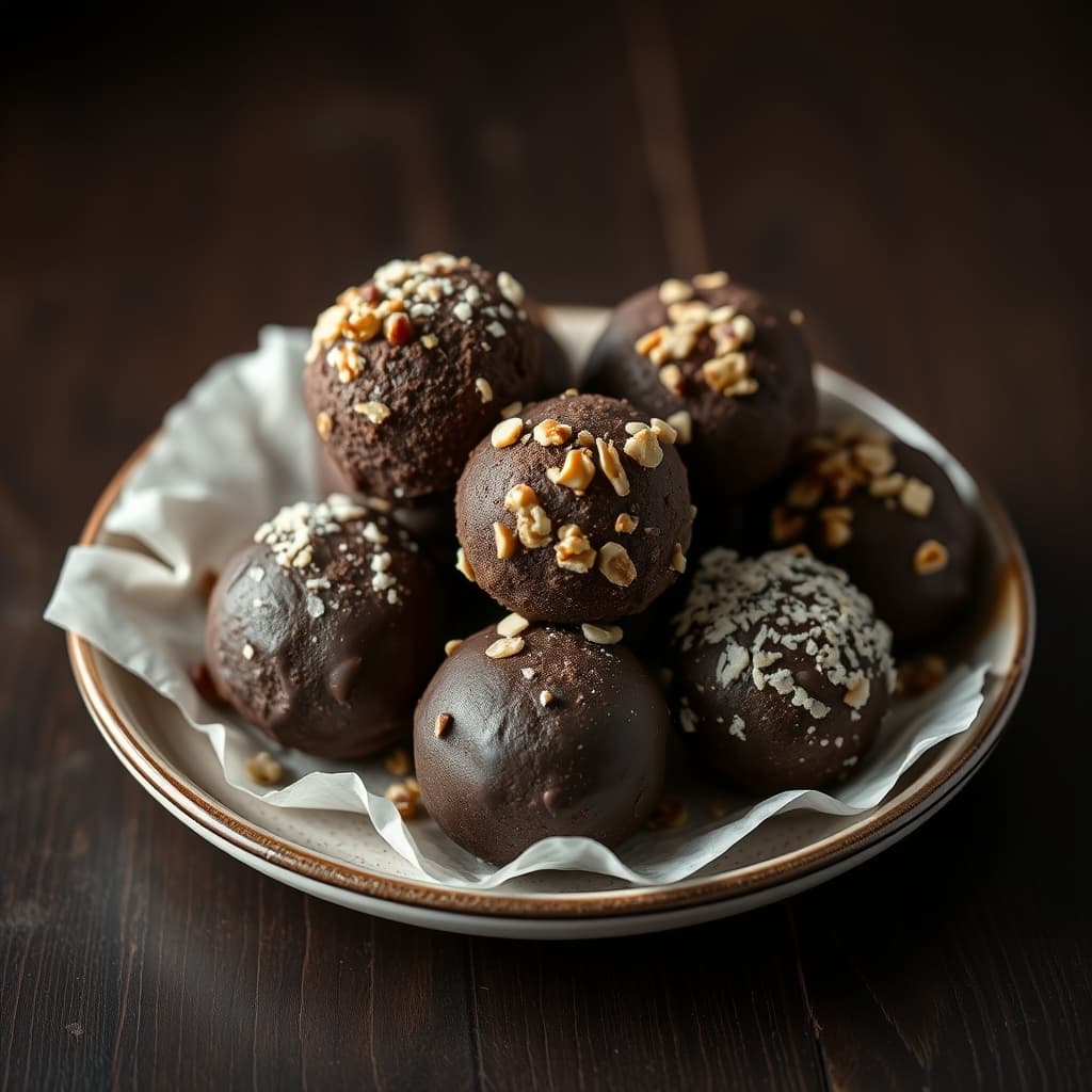 Kakaolu Truffle tarifi görseli - 10 kişilik, 186 TL maliyet