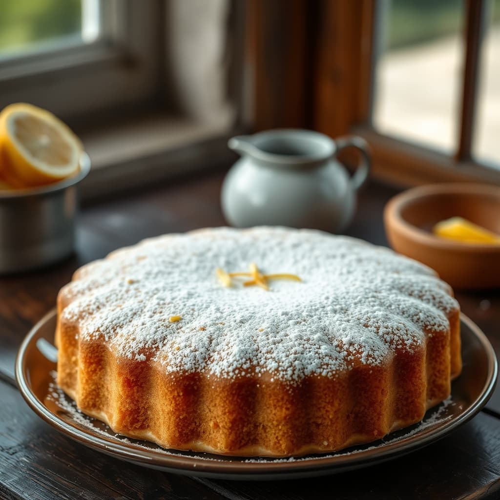 Limon Soslu Kek tarifi görseli - 8 kişilik, 164 TL maliyet