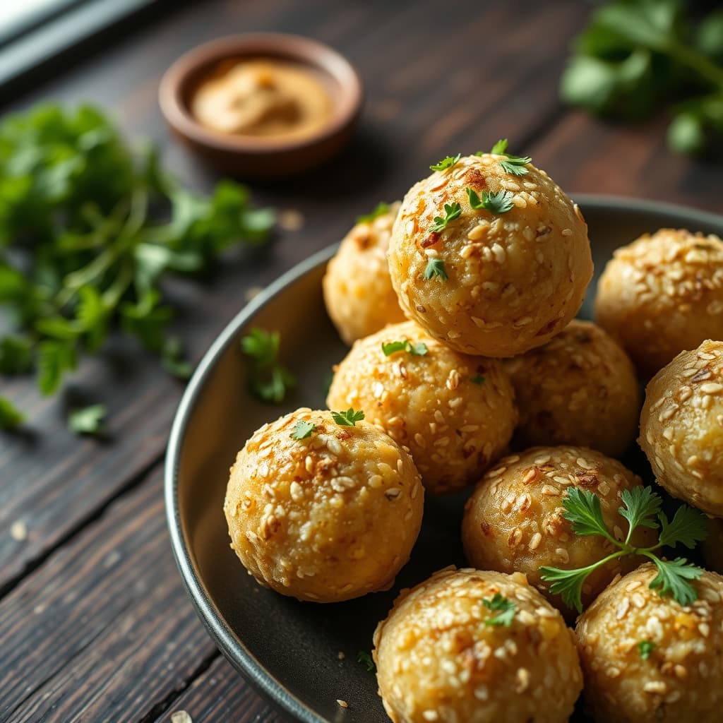Labneli Patates Topları tarifi görseli - 10 kişilik, 72 TL maliyet