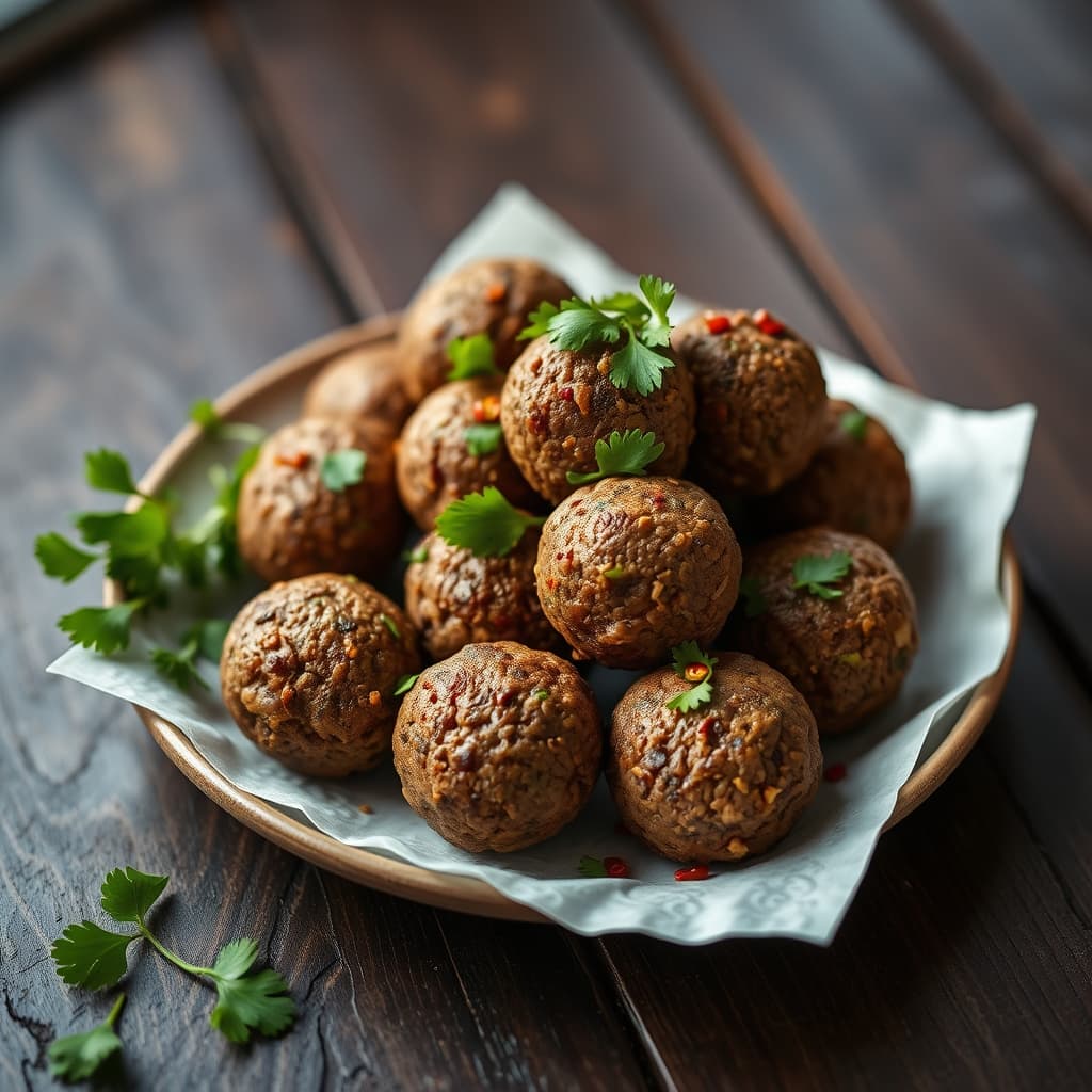 Ispanaklı Vejetaryen Köfte tarifi görseli - 6 kişilik, 299 TL maliyet