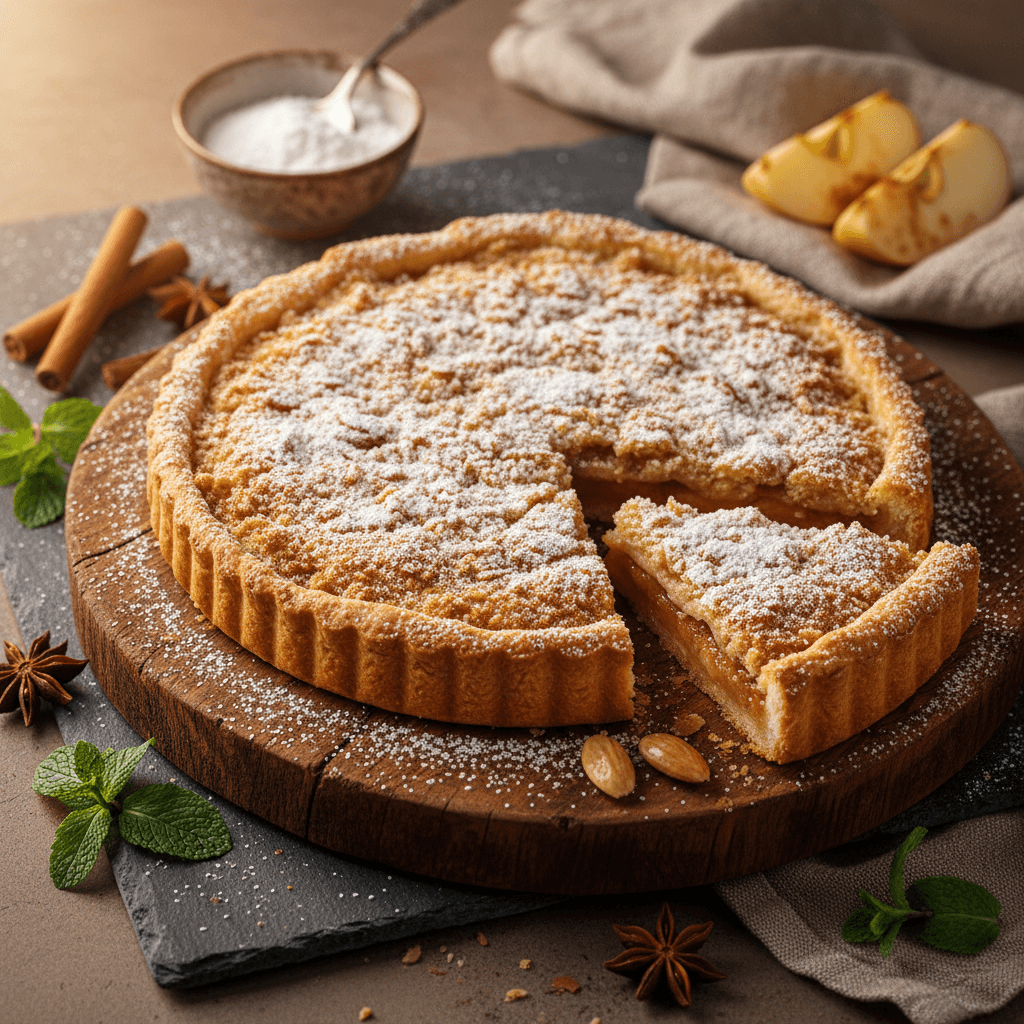 Elmalı Tarçınlı Tart tarifi görseli - 6 kişilik, 206 TL maliyet