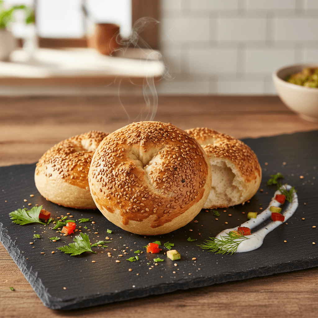 Susamlı Poğaça tarifi görseli - 8 kişilik, 88 TL maliyet