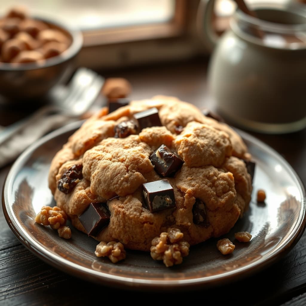 Çikolata Parçacıklı Cookie tarifi görseli - 16 kişilik, 444 TL maliyet