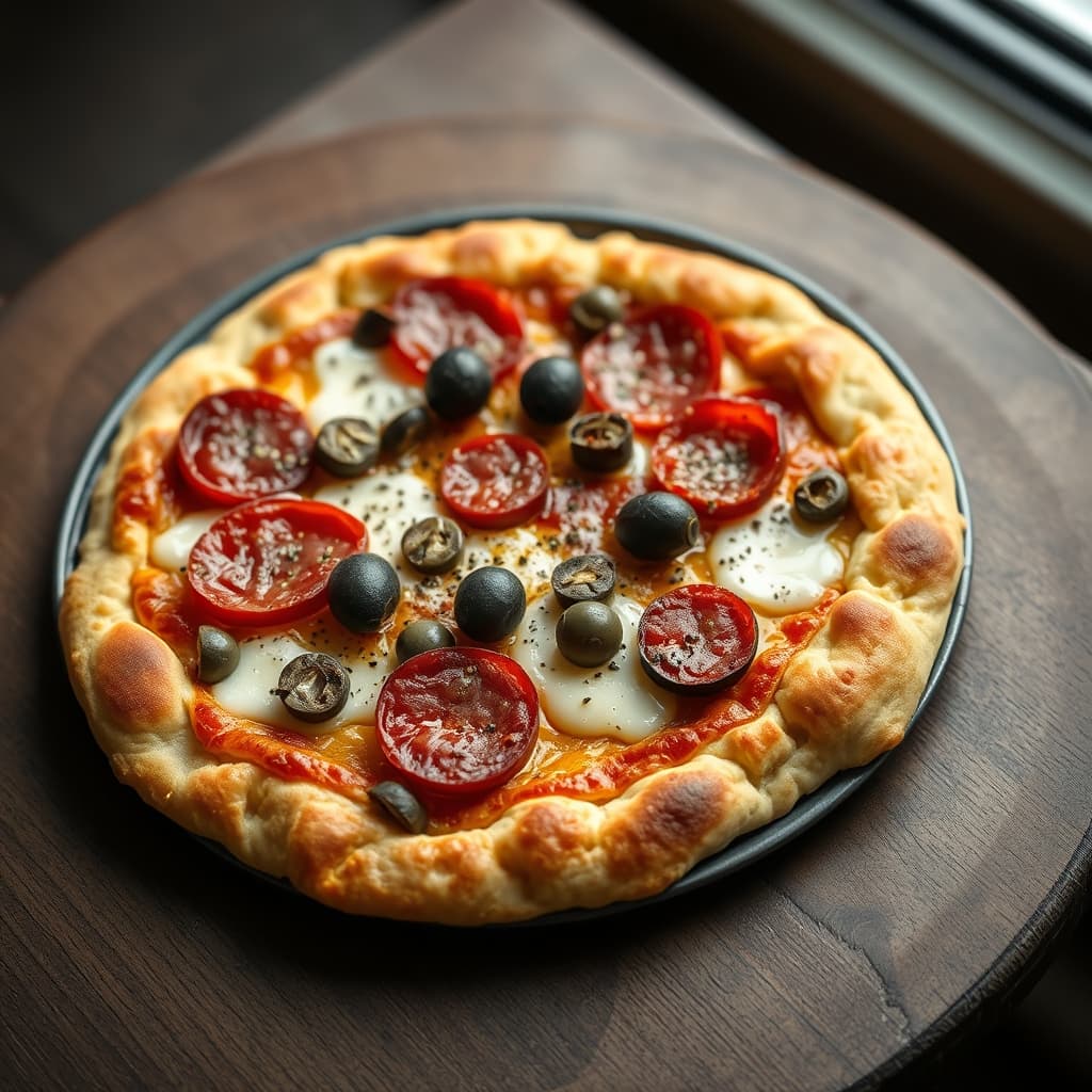 Kahvaltılık Milföy Tart Pizza tarifi görseli - 5 kişilik, 752 TL maliyet
