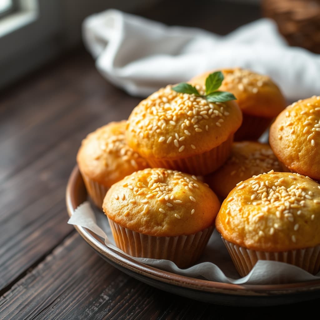 Rokalı Tuzlu Muffin tarifi görseli - 12 kişilik, 89 TL maliyet