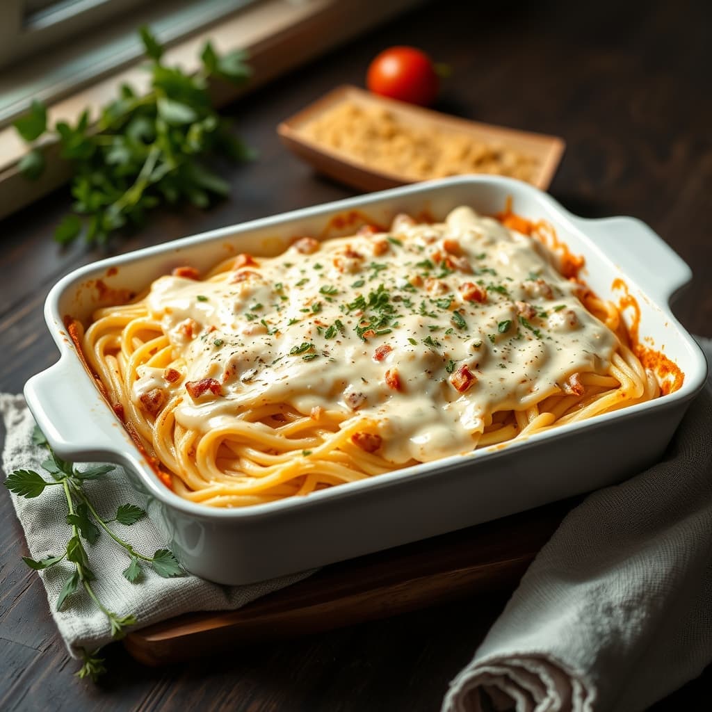 4 Peynirli Fırın Makarna tarifi görseli - 6 kişilik, 329 TL maliyet