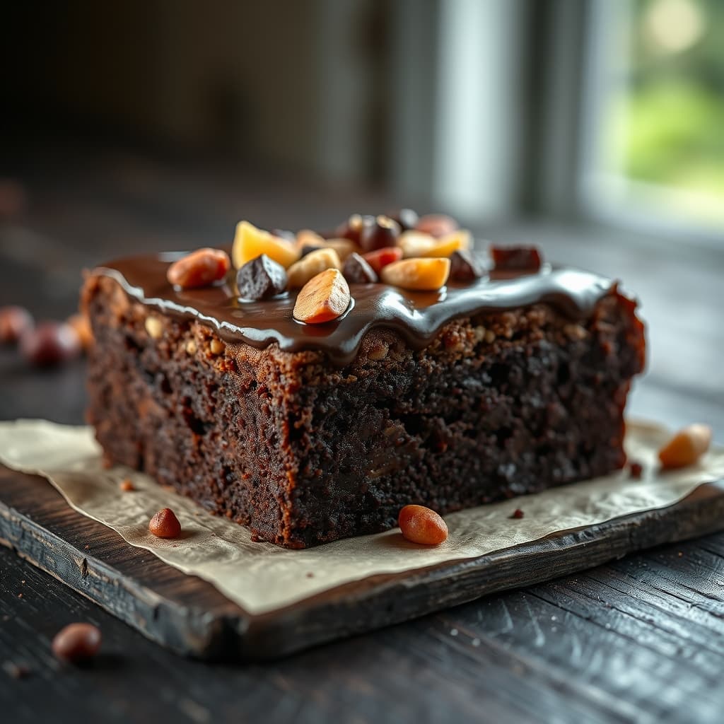 Hurmalı Muzlu Brownie tarifi görseli - 4 kişilik, 95 TL maliyet