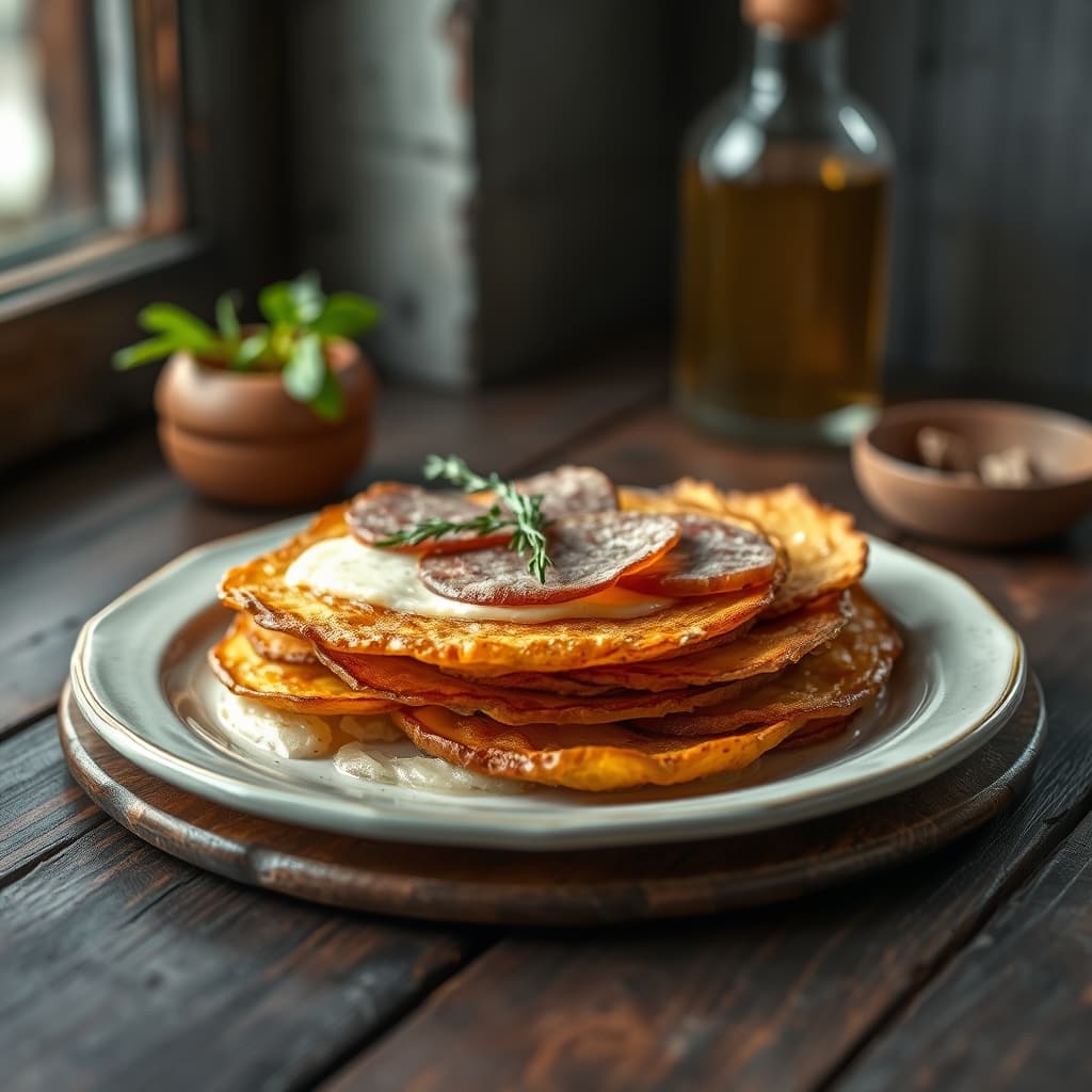 Salamlı Kaşarlı Patates Böreği tarifi görseli - 2 kişilik, 442 TL maliyet