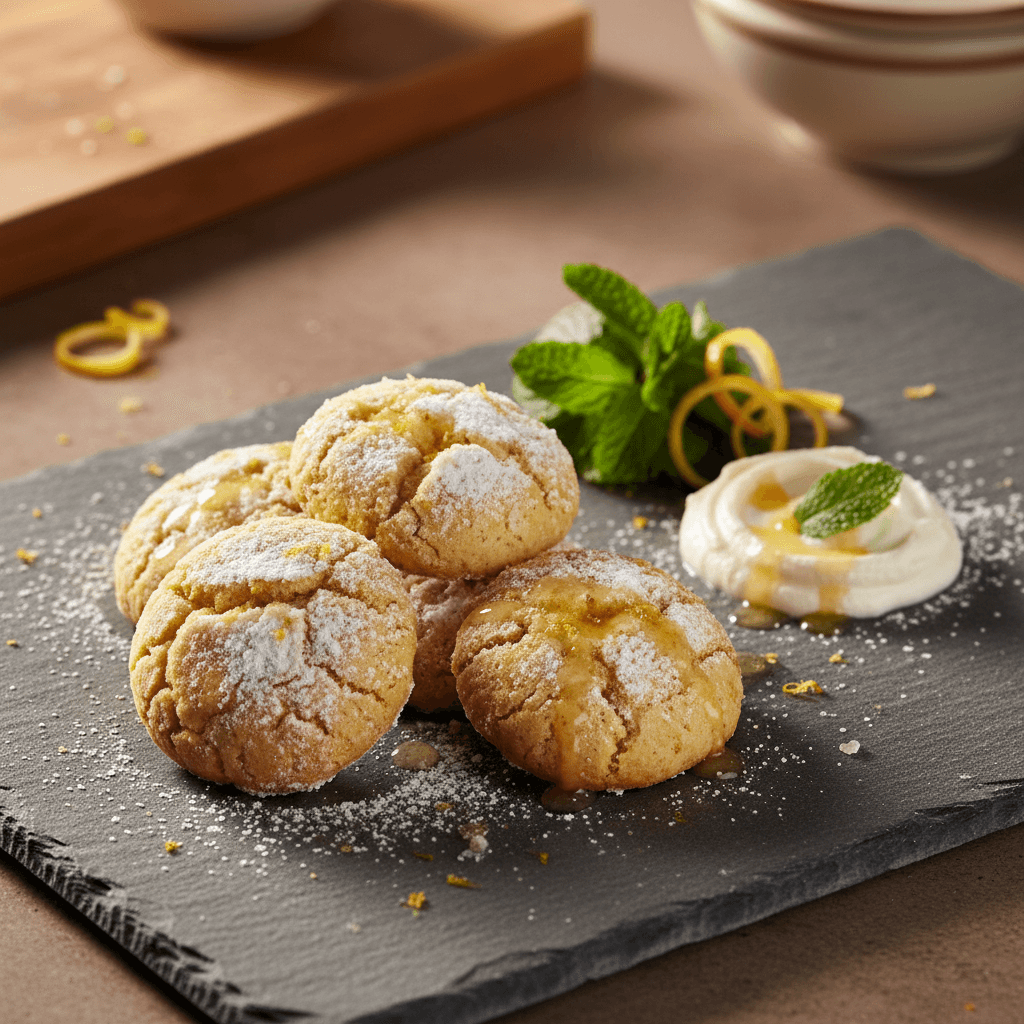 Limonlu Vanilyalı Kurabiye tarifi görseli - 24 kişilik 207 TL