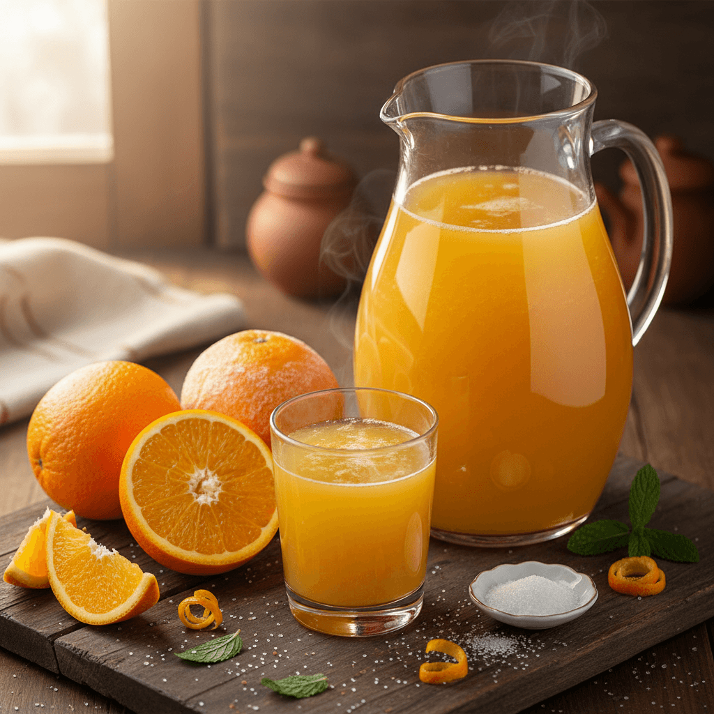 3 Portakal ile 5 Litre Portakal Suyu tarifi görseli - 20 kişilik, 38 TL maliyet