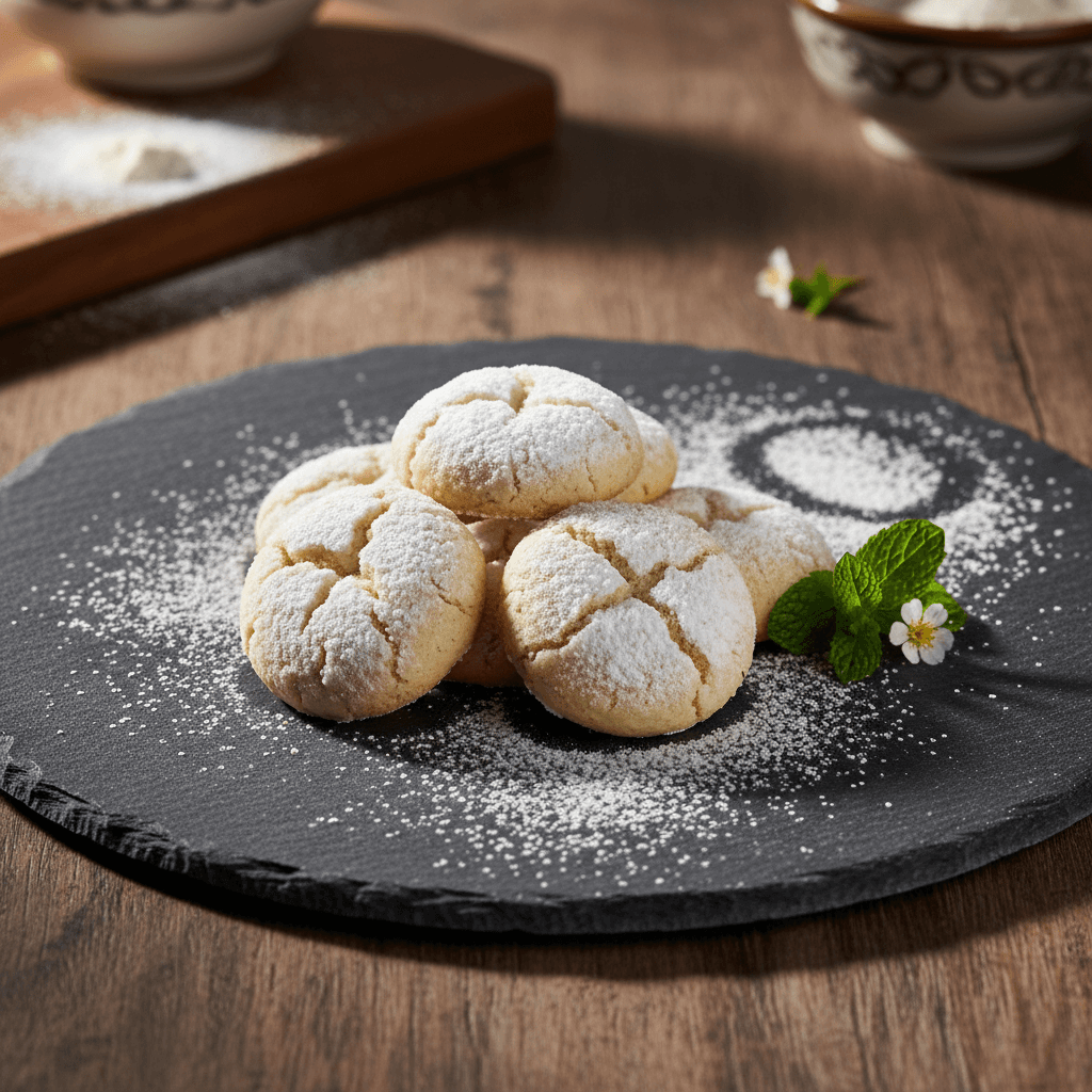 Pudra Şekerli Un Kurabiyesi tarifi görseli - 24 kişilik, 199 TL maliyet