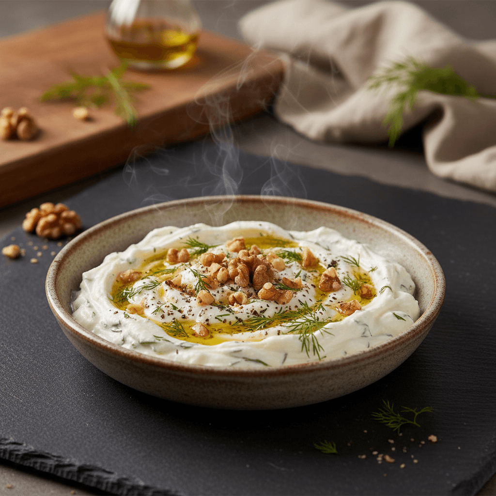 Cevizli Haydari tarifi görseli - 2 kişilik, 69 TL maliyet