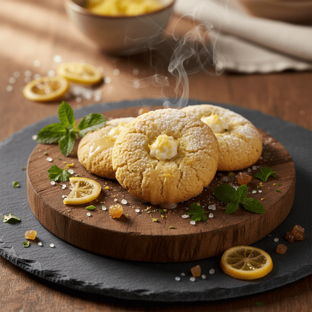 Kaymaklı Limonlu Kurabiye tarifi görseli - 48 kişilik, 137 TL maliyet