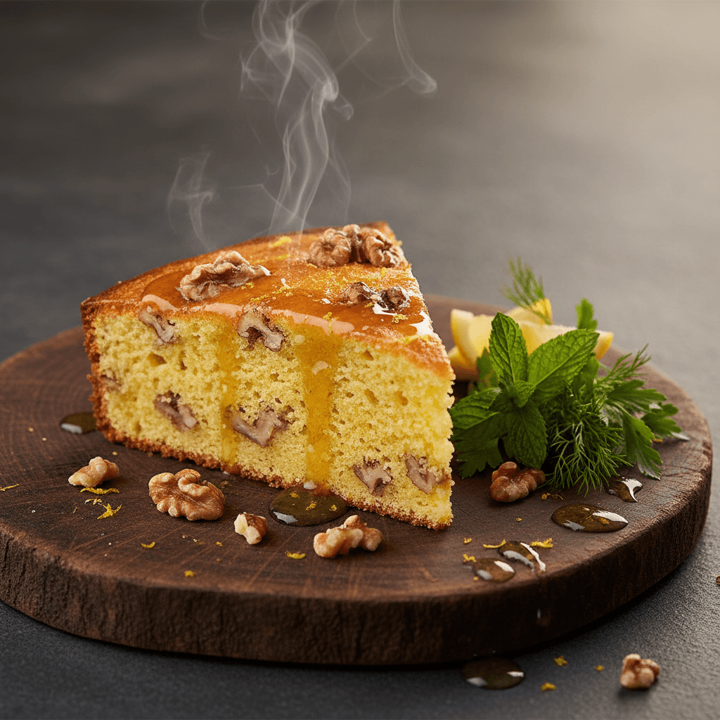 Limonlu Cevizli Kek tarifi görseli - 8 kişilik, 141 TL maliyet