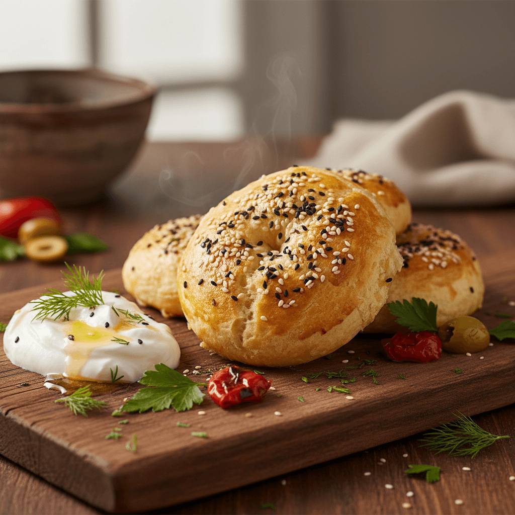 Yoğurtlu Kıyır Poğaça tarifi görseli - 32 kişilik, 150 TL maliyet