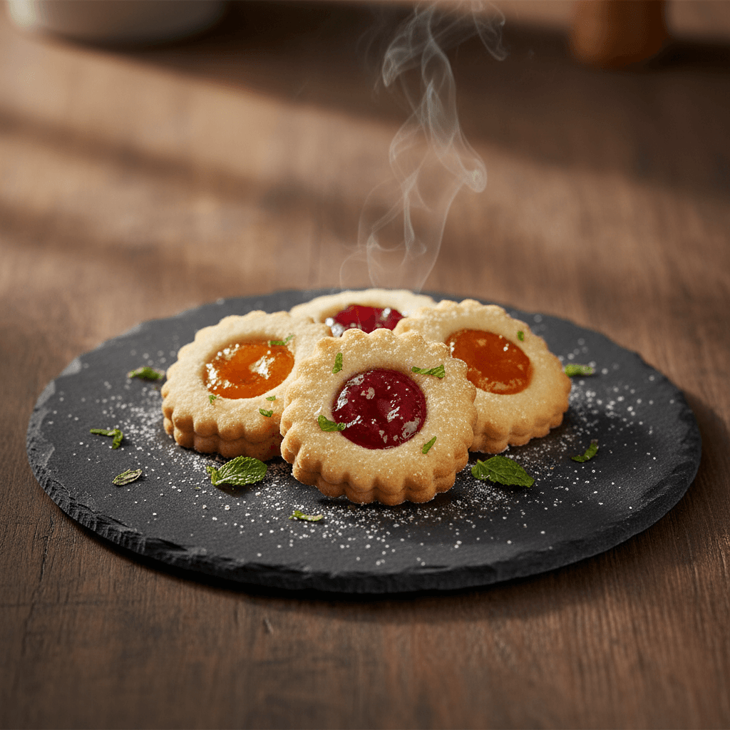 Reçelli Kurabiye tarifi görseli - 24 kişilik, 95 TL maliyet