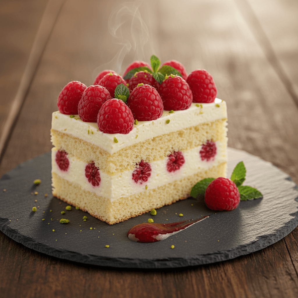 Frambuazlı Pasta tarifi görseli - 6 kişilik