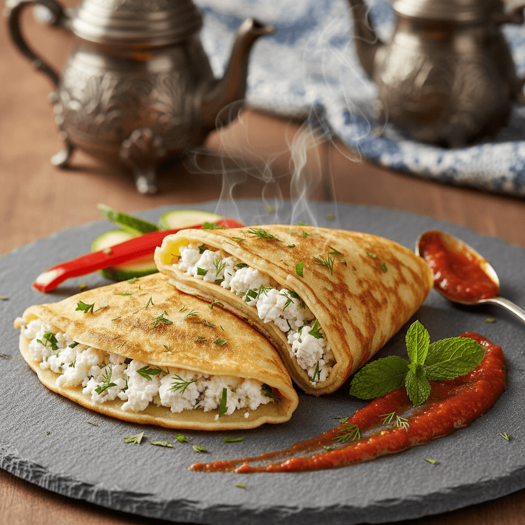 Peynirli Krep tarifi görseli - 10 kişilik 76 TL
