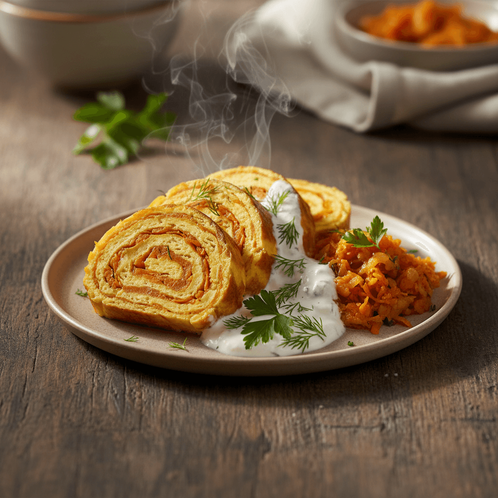 Havuç Rulo tarifi görseli - 4 kişilik, 105 TL maliyet