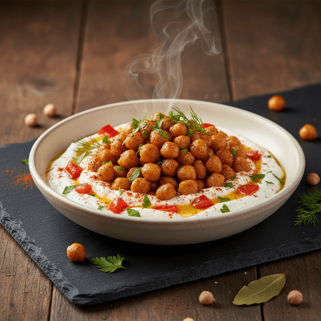 Yoğurtlu Nohut Salatası tarifi görseli - 4 kişilik, 112 TL maliyet