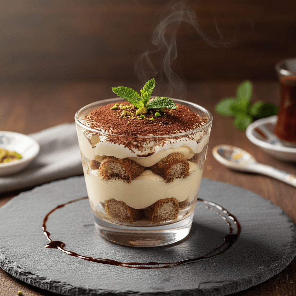 Tiramisu tarifi görseli - 8 kişilik, 430 TL maliyet