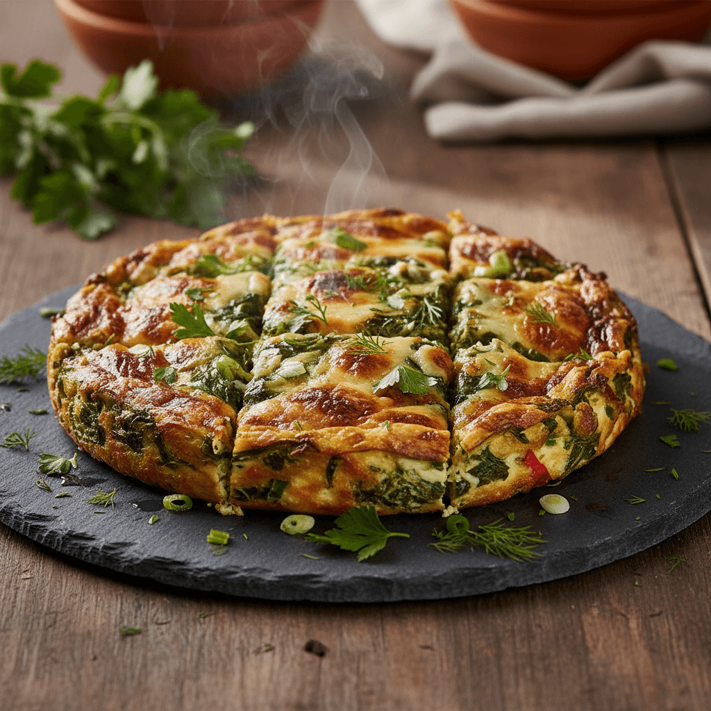 Fırında Ispanaklı Mücver tarifi görseli - 6 kişilik, 389 TL maliyet