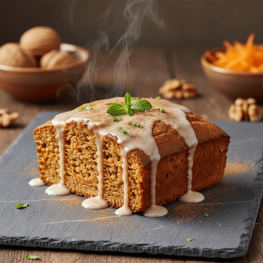 Yumurtasız Havuçlu Kek tarifi görseli - 8 kişilik, 96 TL maliyet