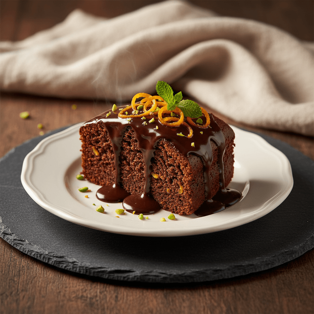 Çikolatalı Portakallı Kek tarifi görseli - 8 kişilik, 262 TL maliyet