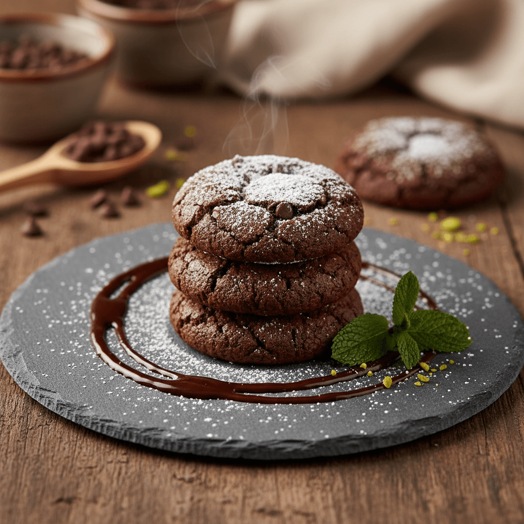 Brownie Tadında Kurabiye tarifi görseli - 12 kişilik, 165 TL maliyet