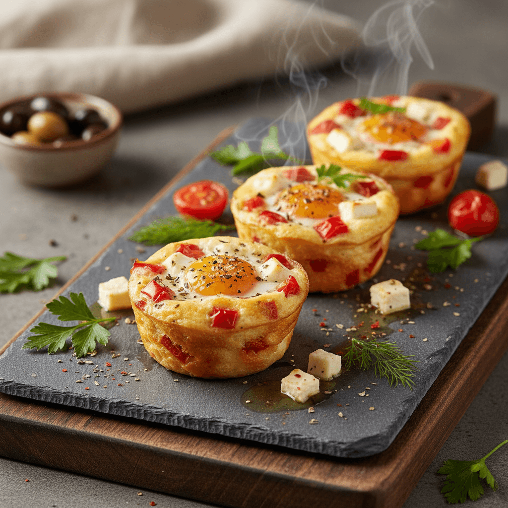 Muffin Kalıbında Yumurta tarifi görseli - 6 kişilik, 120 TL maliyet
