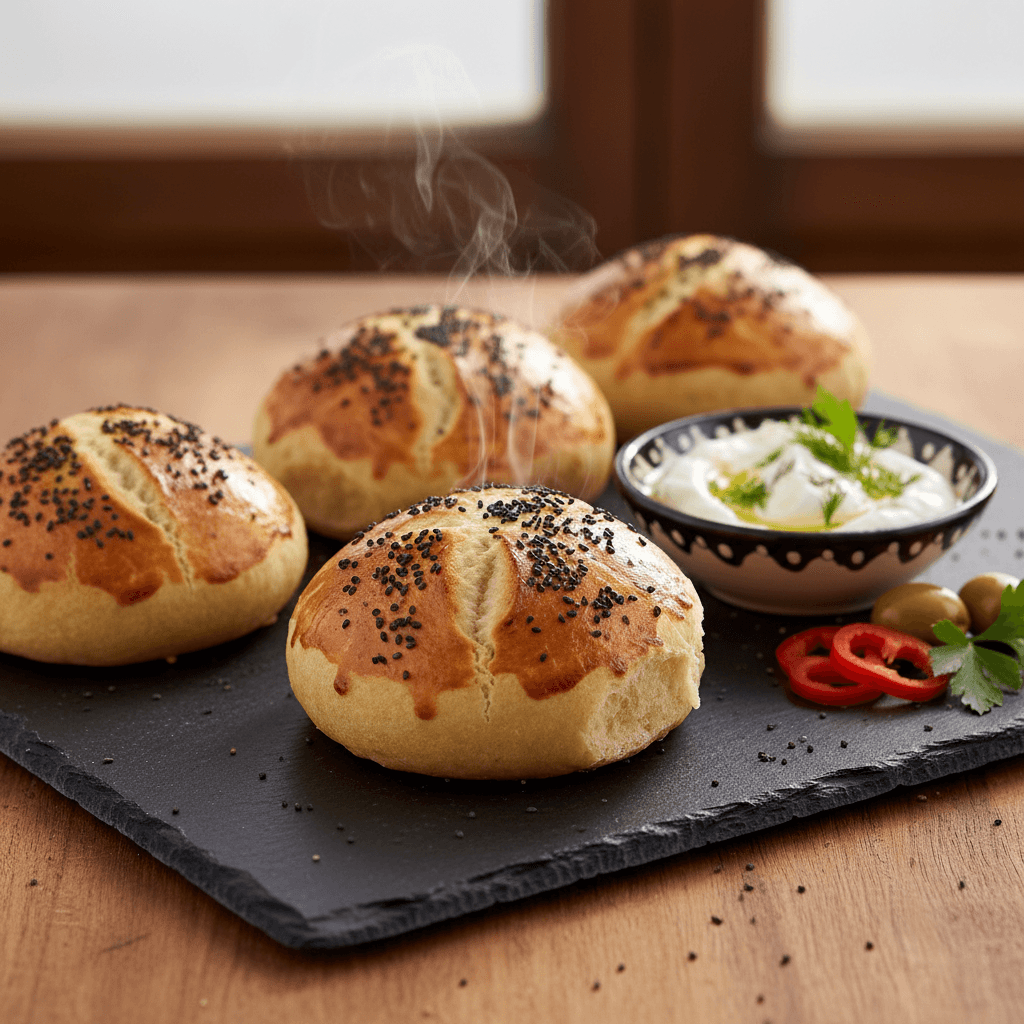 Şipşak Kremalı Poğaça tarifi görseli - 12 kişilik, 161 TL maliyet