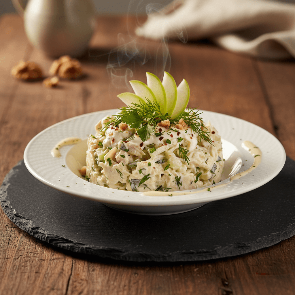 Kerevizli Tomtom Salata tarifi görseli - 4 kişilik
