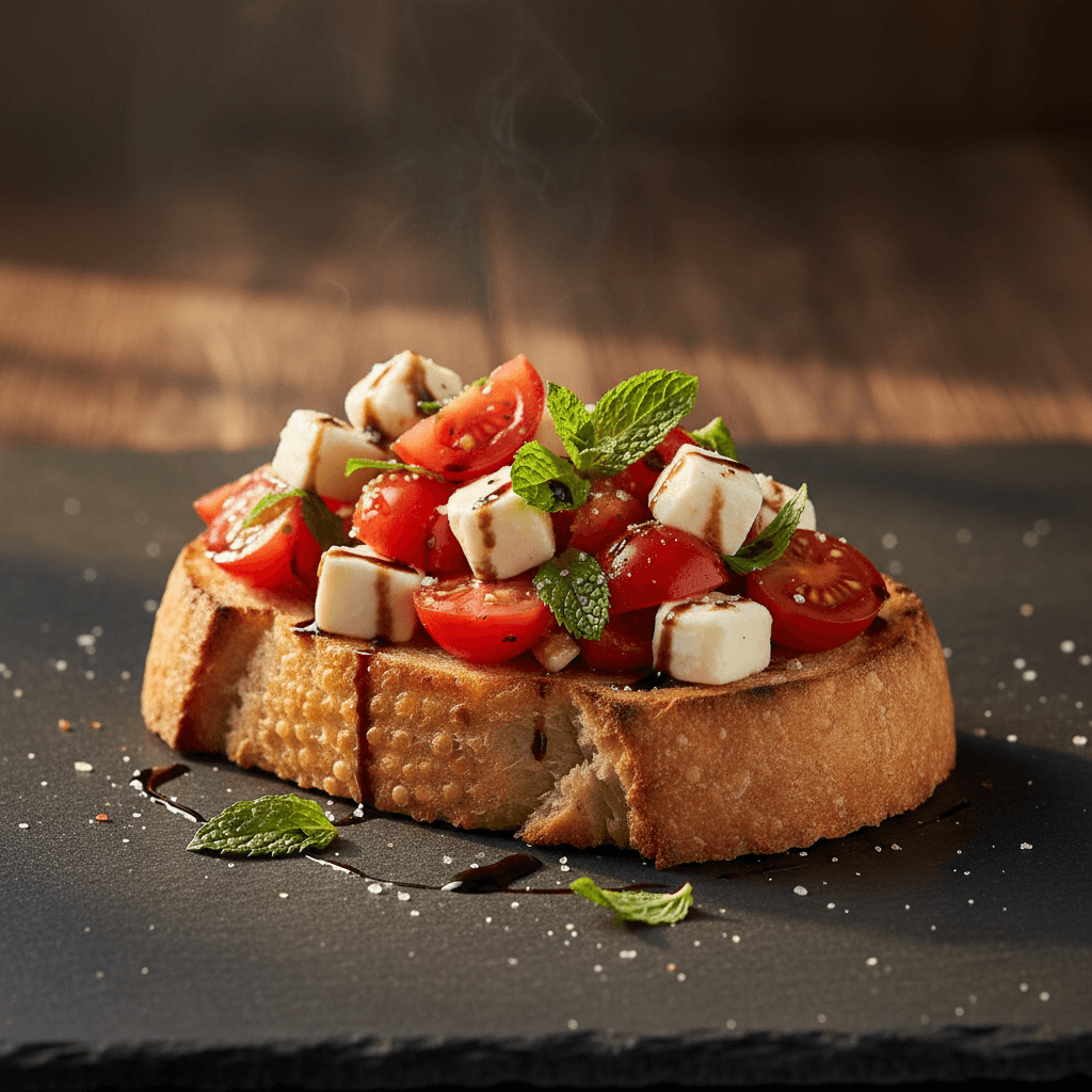 Bruschetta tarifi görseli - 2 kişilik, 241 TL maliyet